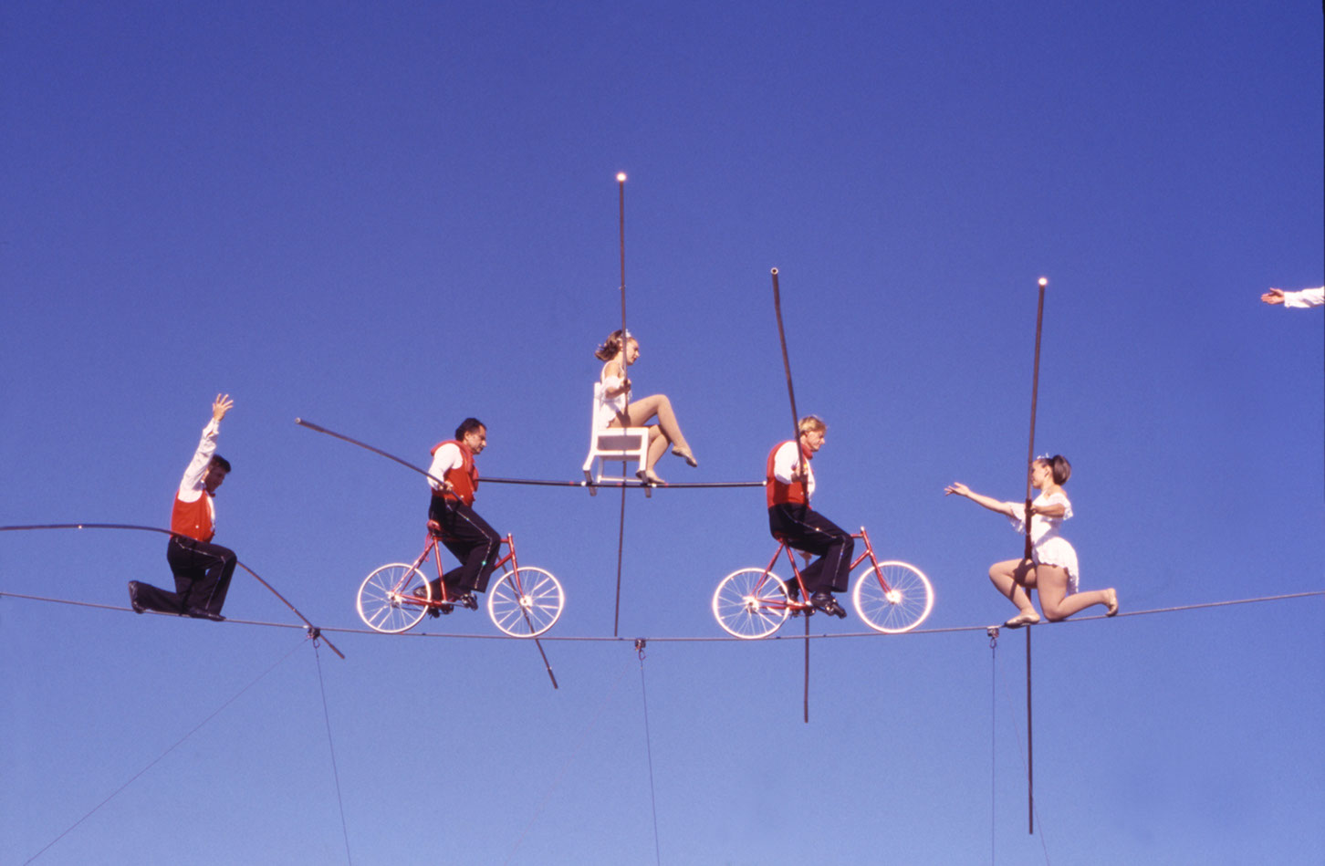 Caterina Verde - The Flying Wallendas as replicators of human behavior