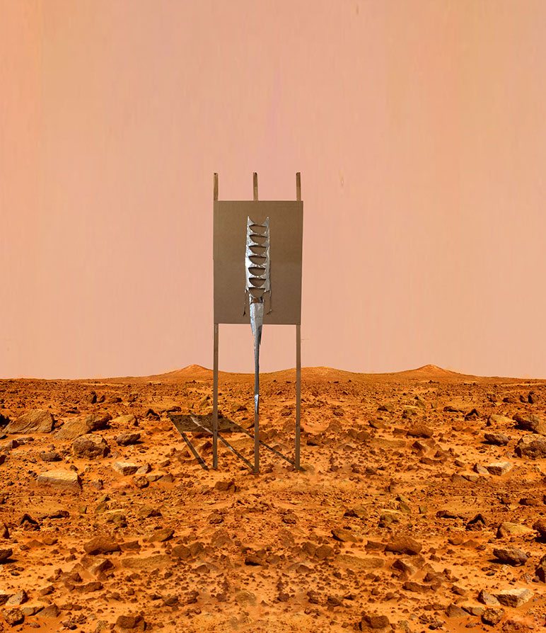 Caterina Verde - Flag for a Martian Landscape