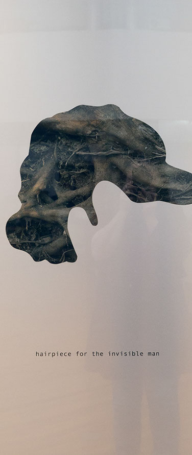 Caterina Verde - hairpiece for the invisible man